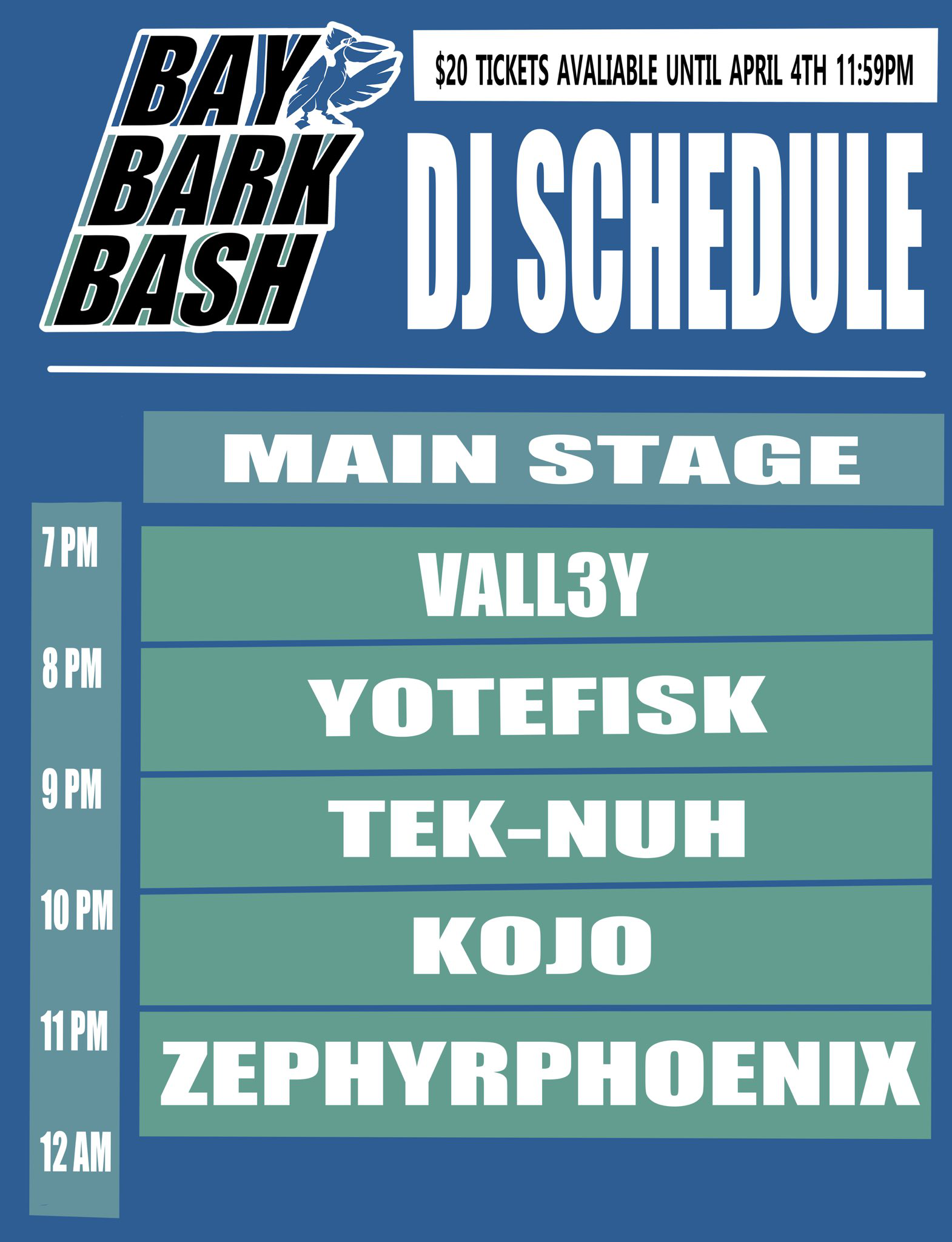 DJ Lineup